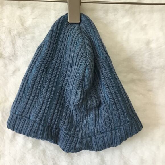 Oakley Blue & Gray Detail Buttons Knit Hat - Picture 4 of 8